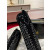 Christian Louboutin Santia Botta Strass 85 Mm Boots Veau Velours And Strass Black
