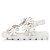 Christian Louboutin Bianco/bianco Nappa Leather Sandal