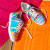 Christian Louboutin sneaekr Multi/bianco Patent Leather