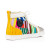 Christian Louboutin Lou Spikes Version Multi Cotton