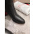 Christian Louboutin Tall Boot Lock Botta 70 mm Black/black Lucido Calf
