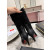 Christian Louboutin Santia Botta 85 Mm Boots Veau Velours Black