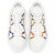 Christian Louboutin 2002sl Low Sneakers Calf Leather White
