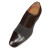 Christian Louboutin AC Greggo Derbies Calf Leather Tresse Provence Fabric And Veau Velours Dark Brown