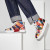 Christian Louboutin Adolon High-Top Sneakers Nylon Cl Varsity Illusion And Nappa Leather Multicolor
