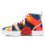Christian Louboutin Adolon High-Top Sneakers Nylon Cl Varsity Illusion And Nappa Leather Multicolor
