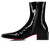 Christian Louboutin Alleo Boot Low Boots Patent Calf Leather Black