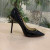 Christian Louboutin Anjalina Spike Pump Studded Black Patent Leather