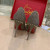 Christian Louboutin Anjalina Spike Pump Glitter Studded Escarpic Silver