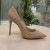 Christian Louboutin Anjalina Spike Pump Studded Nude Patent Leather