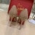 Christian Louboutin Anjalina Spike Pump Studded Nude Patent Leather
