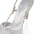 Christian Louboutin Astrid Lace Strassita 85 Mm Strappy Pumps Metallic Suede And Strass Crystal