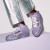Christian Louboutin Astroloubi Mid High-Top Sneakers Calf Leather Veau Velours And Rubber Parme