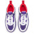 Christian Louboutin Astroloubi Sneakers Calf Leather And Nappa Leather White Purple