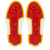 Christian Louboutin Astroloubi Sneakers Patent Calf Leather Titan
