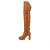 Christian Louboutin Brodeback Lug Botta Alta 100 Mm Thighboots Terra