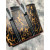 Christian Louboutin Cabata Tote Bag with Spikes Calf Leather Leopard