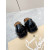Christian Louboutin Capitano Oxford Patent Leather Black