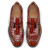 Christian Louboutin Chambelimoc Loafers Alligator Embossed Calf Leather Acajou