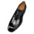 Christian Louboutin Chambeliss Derbies Alligator Embossed Calf Leather Black
