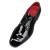 Christian Louboutin Chambeliss Night Strass Derbies Patent Calf Leather Black