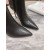 Christian Louboutin Chelsea Ankle Boots 100mm Calf Leather Black