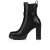 Christian Louboutin Cl Chelsea Lug 100 Mm Low Boots Calf Leather Black