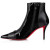 Christian Louboutin Cl In 90s Booty Ankle Boots 80mm Leather Black