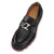 Christian Louboutin CL Moc Dune Loafers Calf Leather Black