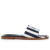 Christian Louboutin Cl Mule Mules Malha Printed Fabric Blue