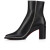 Christian Louboutin Cl Zip Booty 70 Mm Low Boots Calf Leather Black