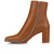 Christian Louboutin Cl Zip Booty 70 Mm Low Boots Calf Leather Cuoio