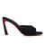 Christian Louboutin Condora Mule 100mm Mules Veau velours Black