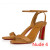Christian Louboutin Condora Queen 100mm Sandals Nappa Leather Nude
