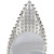 Christian Louboutin Condora Spikes 100 Mm Pumps Iridescent Nappa Leather And Specchio Silver