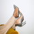 Christian Louboutin Condora Spikes 100 Mm Pumps Iridescent Nappa Leather And Specchio Silver