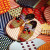 Christian Louboutin Coolito Sun Multi/black Raffia Sandal