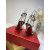 Christian Louboutin Corinetta Sandals 100mm Patent Specchio PVC Gunmetal