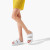 Christian Louboutin Daddy Pool Sandals Calf Leather White