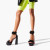 Christian Louboutin Daisy Spikes Alta Pumps 130mm Patent Calf Leather Black
