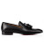 Christian Louboutin Dandelion Tassel Loafers Calf Leather Black