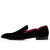 Christian Louboutin Dandy Chick Loafer Velvet Black