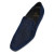 Christian Louboutin Dandy Chick Loafers Velvet Navy