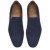 Christian Louboutin Danny Flex Loafers Reversed Nubuck Leather Zaffiro
