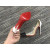 Christian Louboutin Debout Pumps 100mm Patent Leather and PVC Black White
