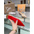 Christian Louboutin Degrastrass Flats Silver PVC and Strass Light Peach