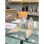Christian Louboutin Degrastrass PVC Pumps Crystal and Patent Leather White