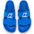 Christian Louboutin Dhabubizz Mule Flat Suede Calf Leather Blue
