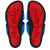 Christian Louboutin Dhabubizz Mule Flat Suede Calf Leather Blue