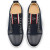 Christian Louboutin F.A.V Fique A Vontade Slip-On Sneakers Calf Leather And Olona Canva Black